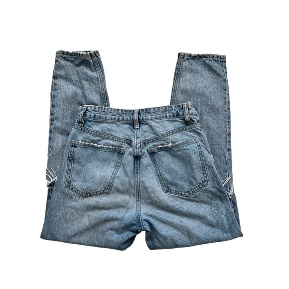 Zara Ripped Jeans Size 4 - Picture 4 of 9